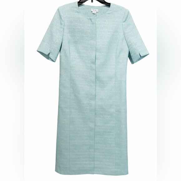 Per Se Dresses & Skirts - Per Se by Carlisle Bethesda Textured Midi Dress Light Mint Size 6 NWT